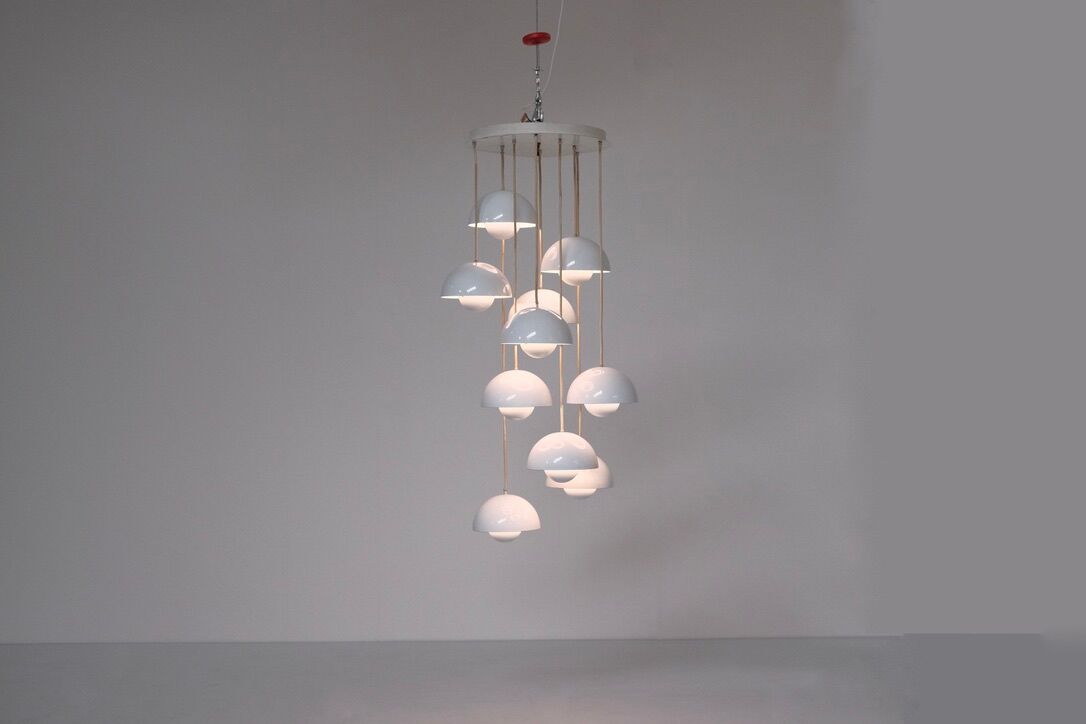 Pendant lamp by Verner Panton for Louis Poulsen, Denmark 1968s.