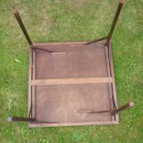 Vintage folding games table