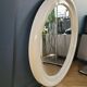 Vintage round plastic mirror