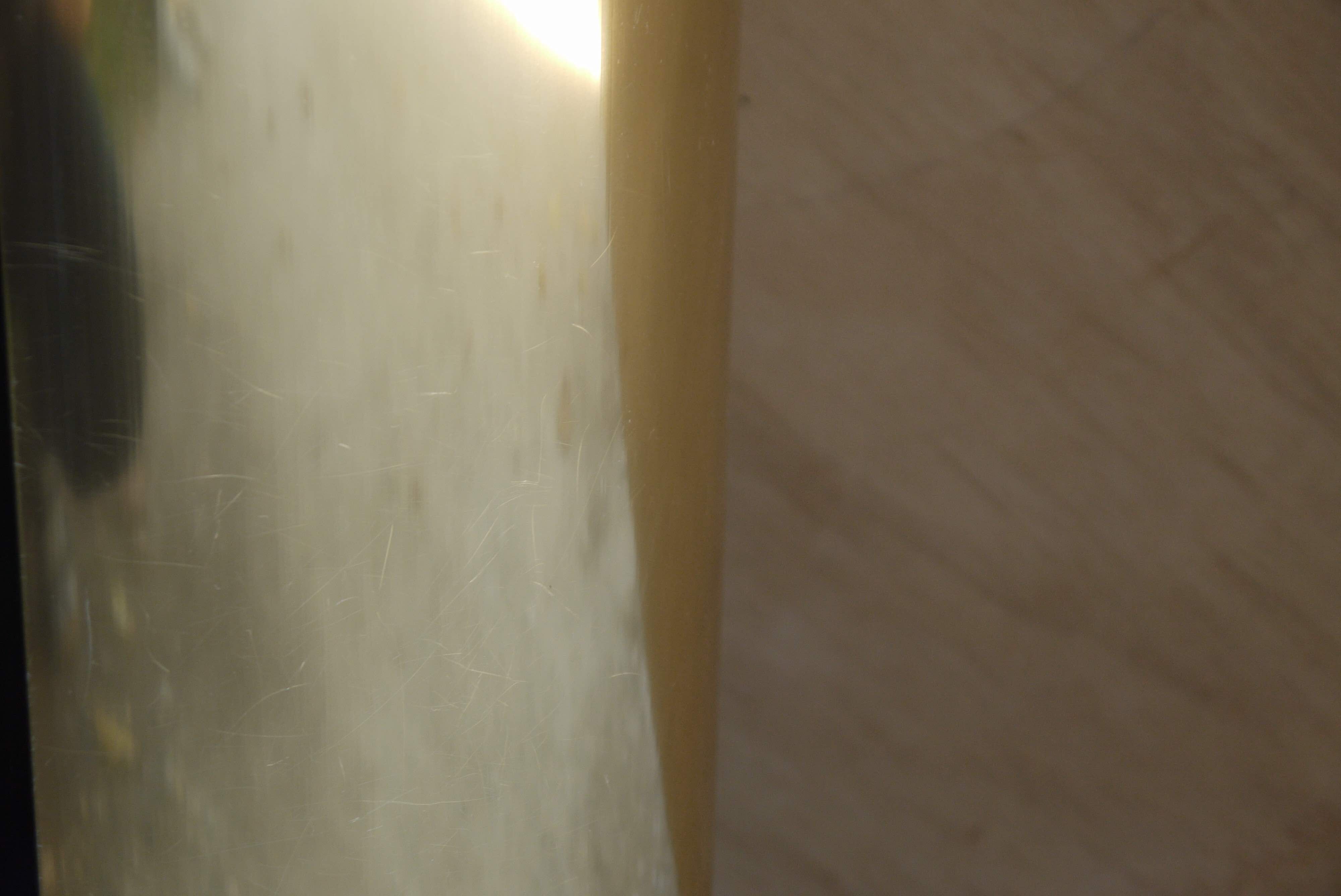 Central table leg gilded and black