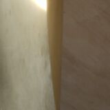 Central table leg gilded and black