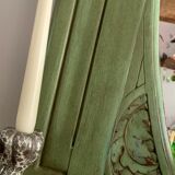 Miroir art déco vert