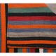 1970s Vintage Turkish Hand-Knotted Wool Cotton Red Runner Rug 83x281