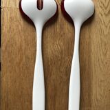 Two-tone salad servers by Guzzini.Italy
