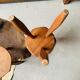 Set of 3 stools, brutalist current