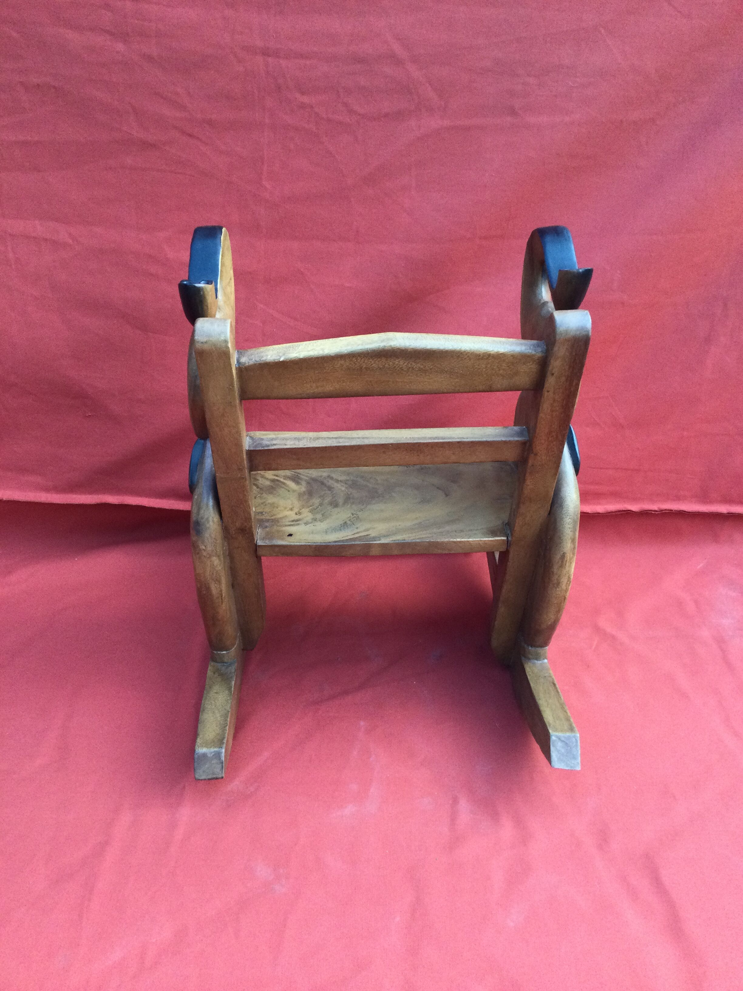 Elephant child rocking chair