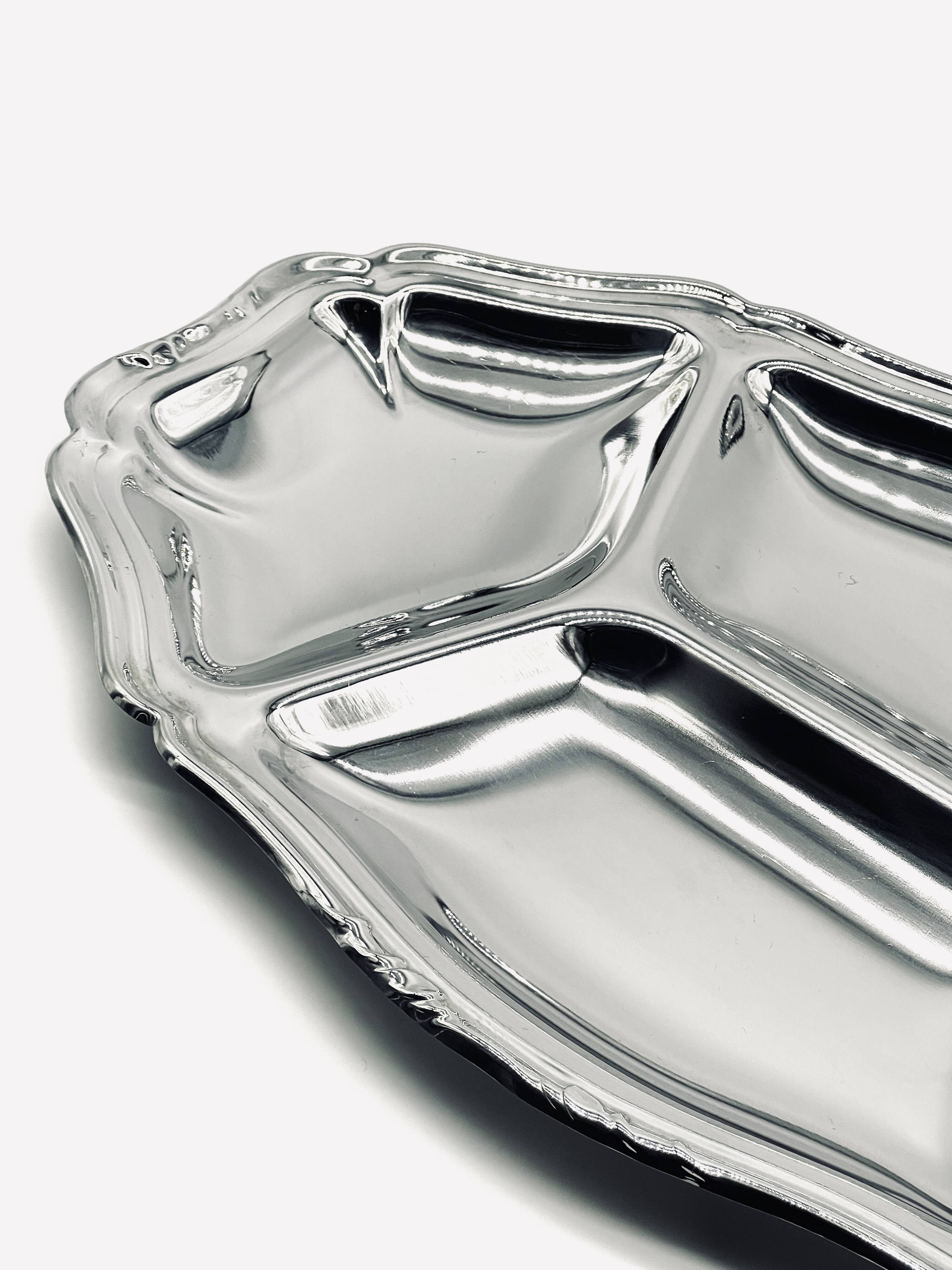 Stainless steel dish