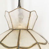 Mother-of-pearl and brass suspension