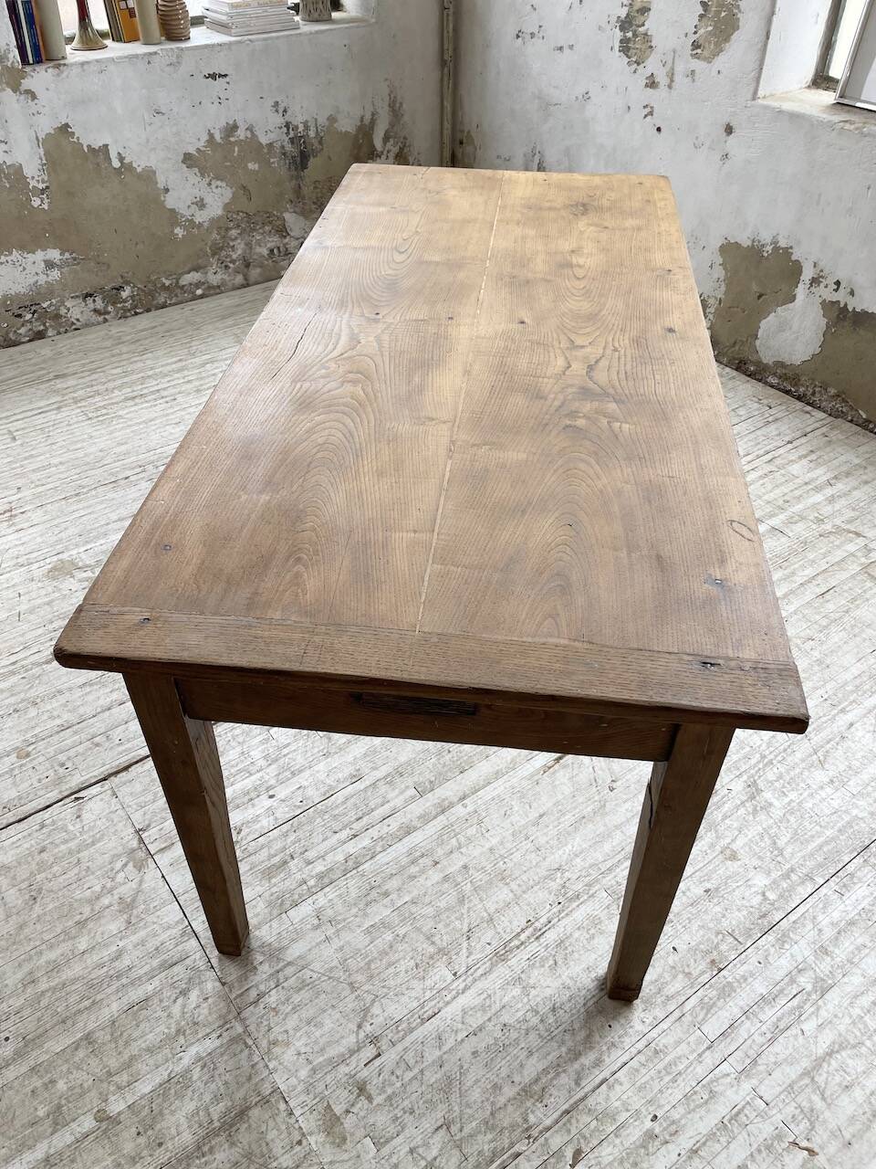Oak farm table 2m