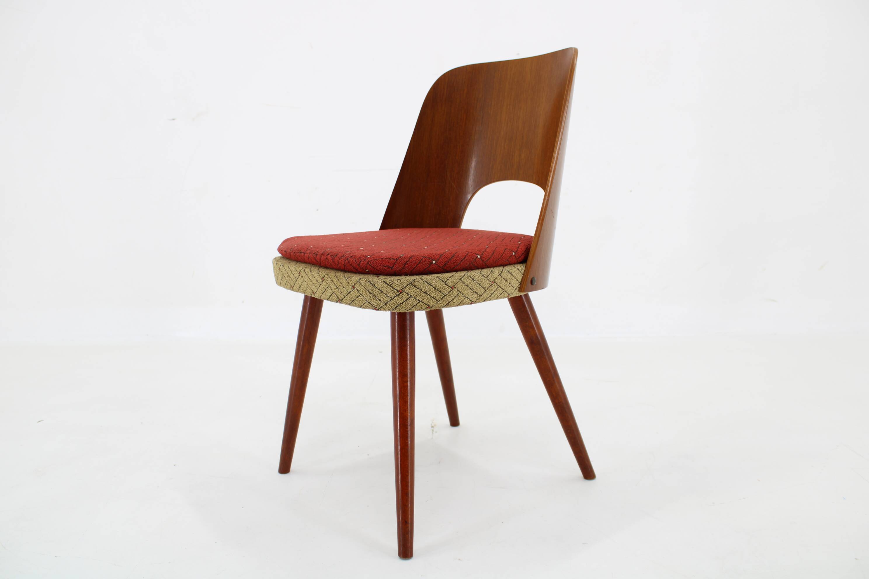 1960s Oswald Haerdtl ,Set of 4 Dining Chairs by TON, Czechoslovakia