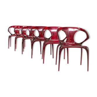 Chaises de Song Wen Zhong pour Roche Bobois