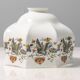 Hanging glass lampshade, vintage (hand-painted)
