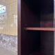 Danish bookcase with glass display