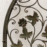 Wrought iron wall gate