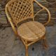 Armchair in rattan in Assisi year circa 1970