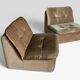 2 fauteuils vintage Cor "Ambo" verts de Jo Otterpohl
