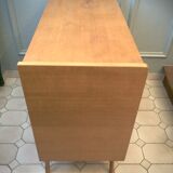 Vintage rattan dresser