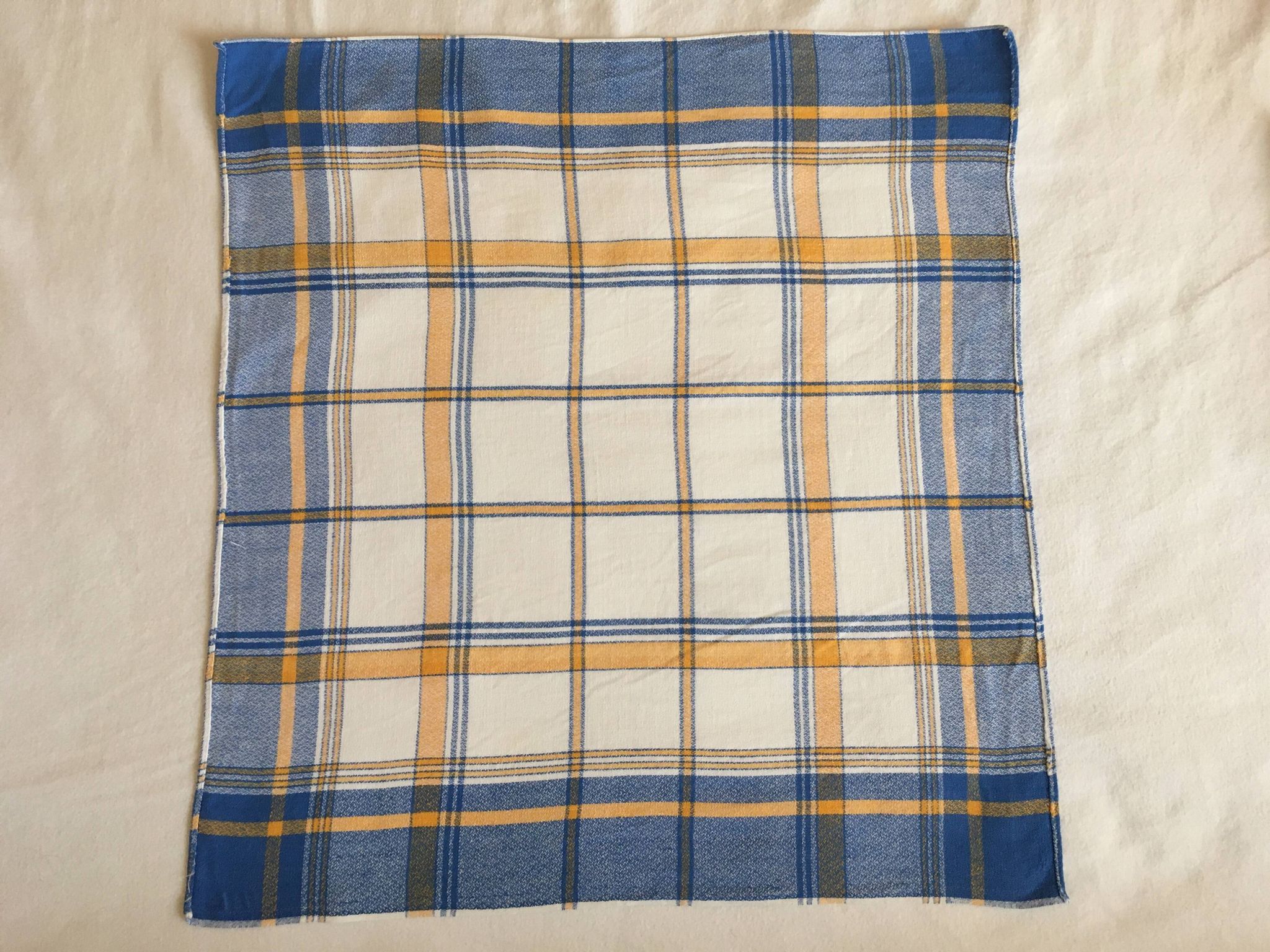 4 blue bistro napkins 50 x 47