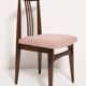 Blush Pink Bouclé Chair, Mid-Century Modern, designed by Mr. Zielinski, Europe, 1960s