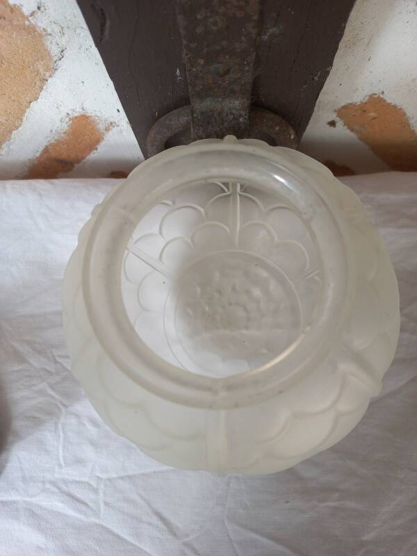 Ceiling light art deco globe chandelier