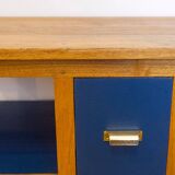 Meuble TV espagnol en teck, années 1970