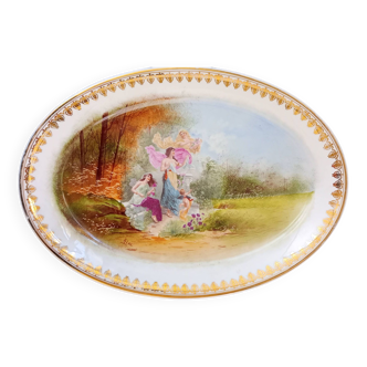 Limoges porcelain dish