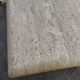 Travertine table, Italy, 1980s