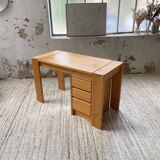 1970s pine desk