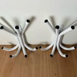 Pair of 70s coat hooks