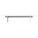 Wooden bench painted white, French craftsmanship.