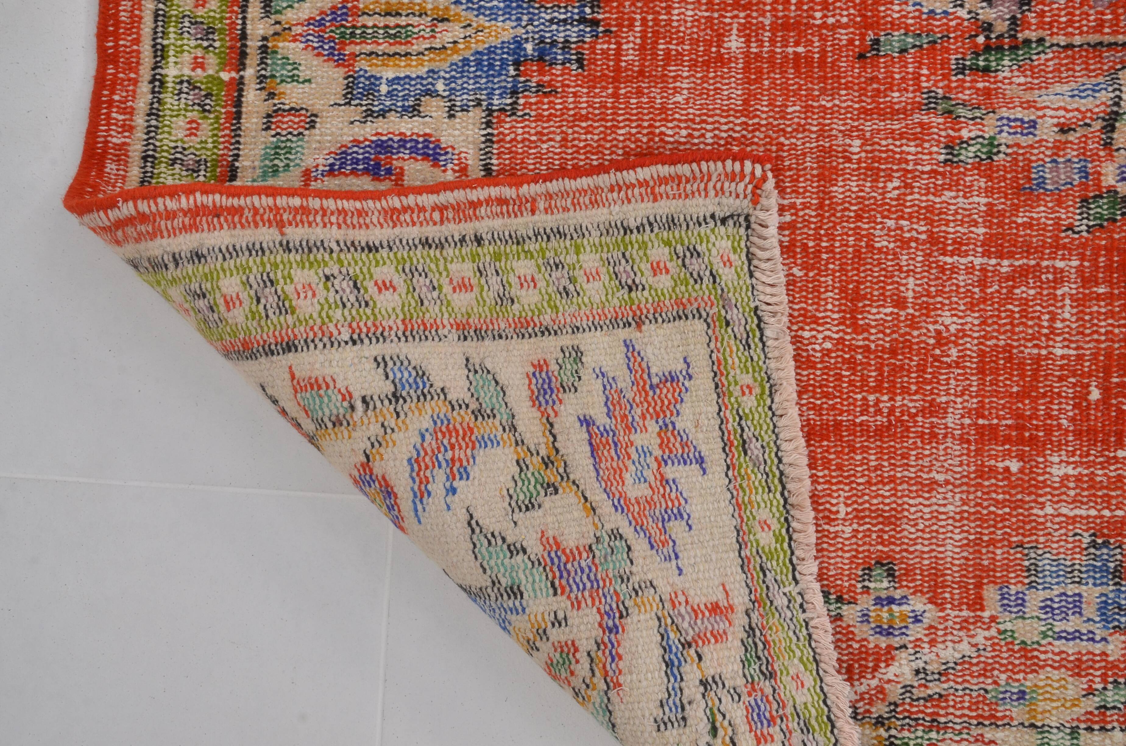 Antique Oushak Floral  Carpet sku 1648