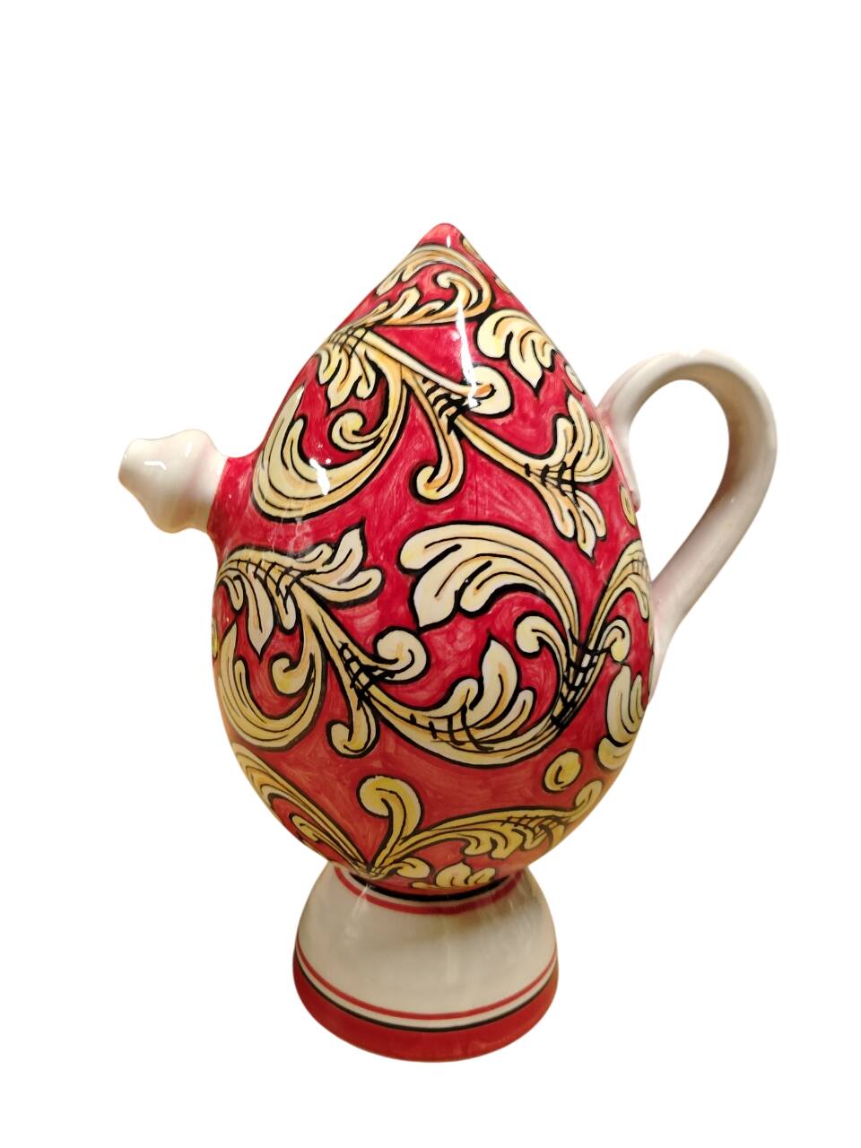 Brocca "Magica" in ceramica  per acqua e vino