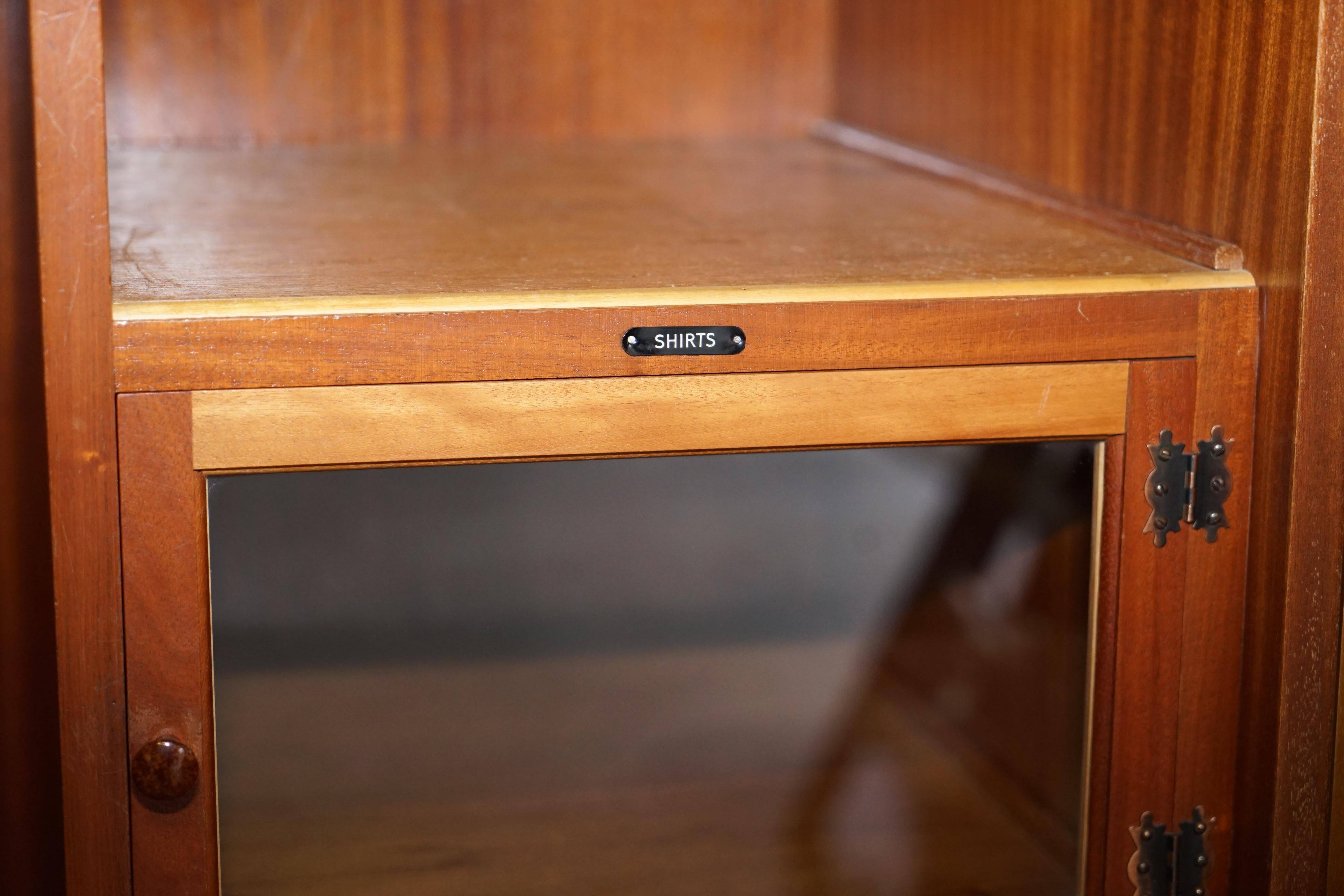 Light walnut cabinet from the 1940s