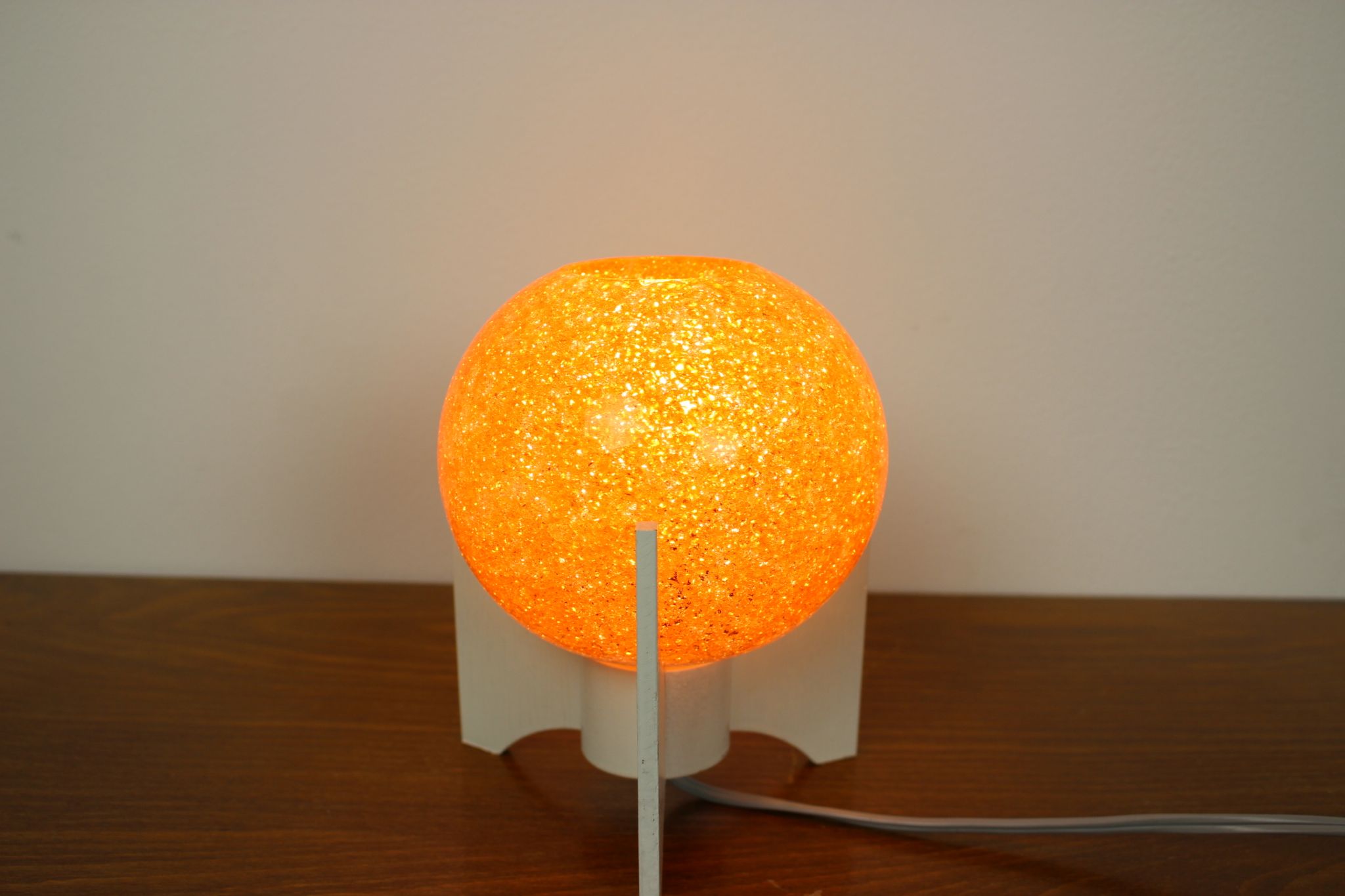 Lampe de table du milieu du siècle fusée années 1960