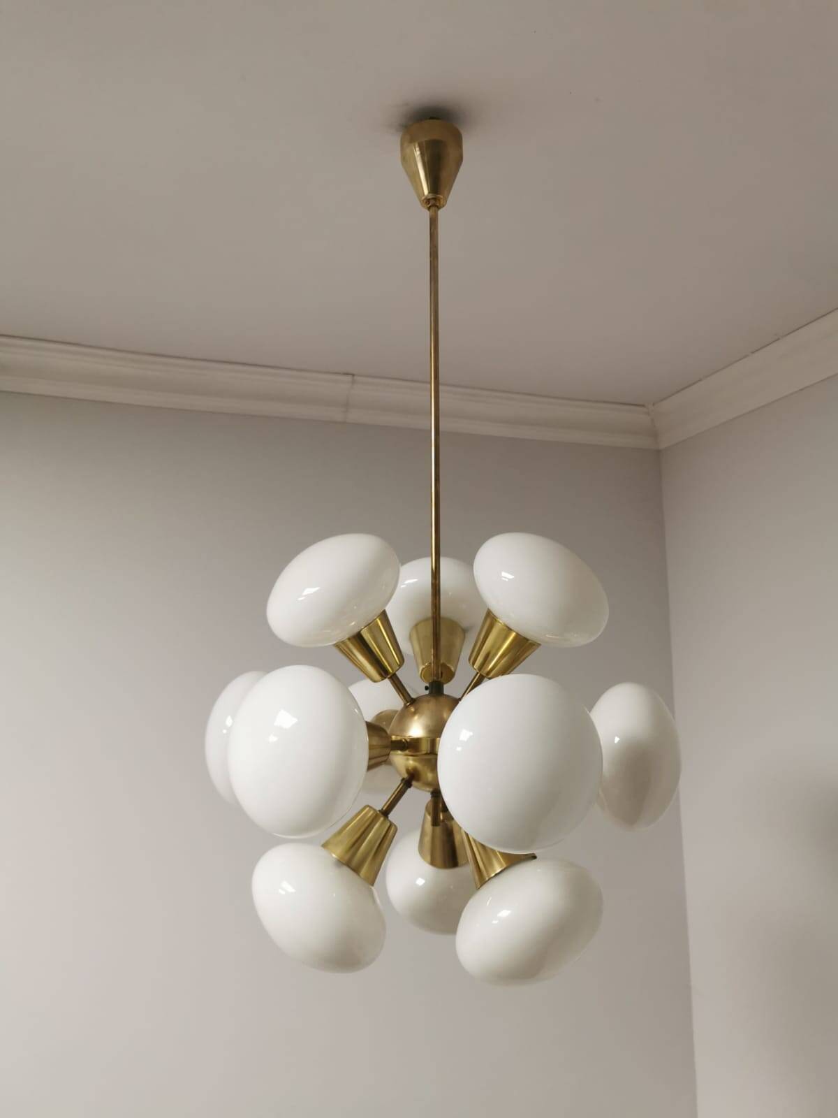 Sputnik Chandelier from Kamenický Šenov