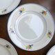 Lot de 9 assiettes plates anciennes Gien modèle Nice