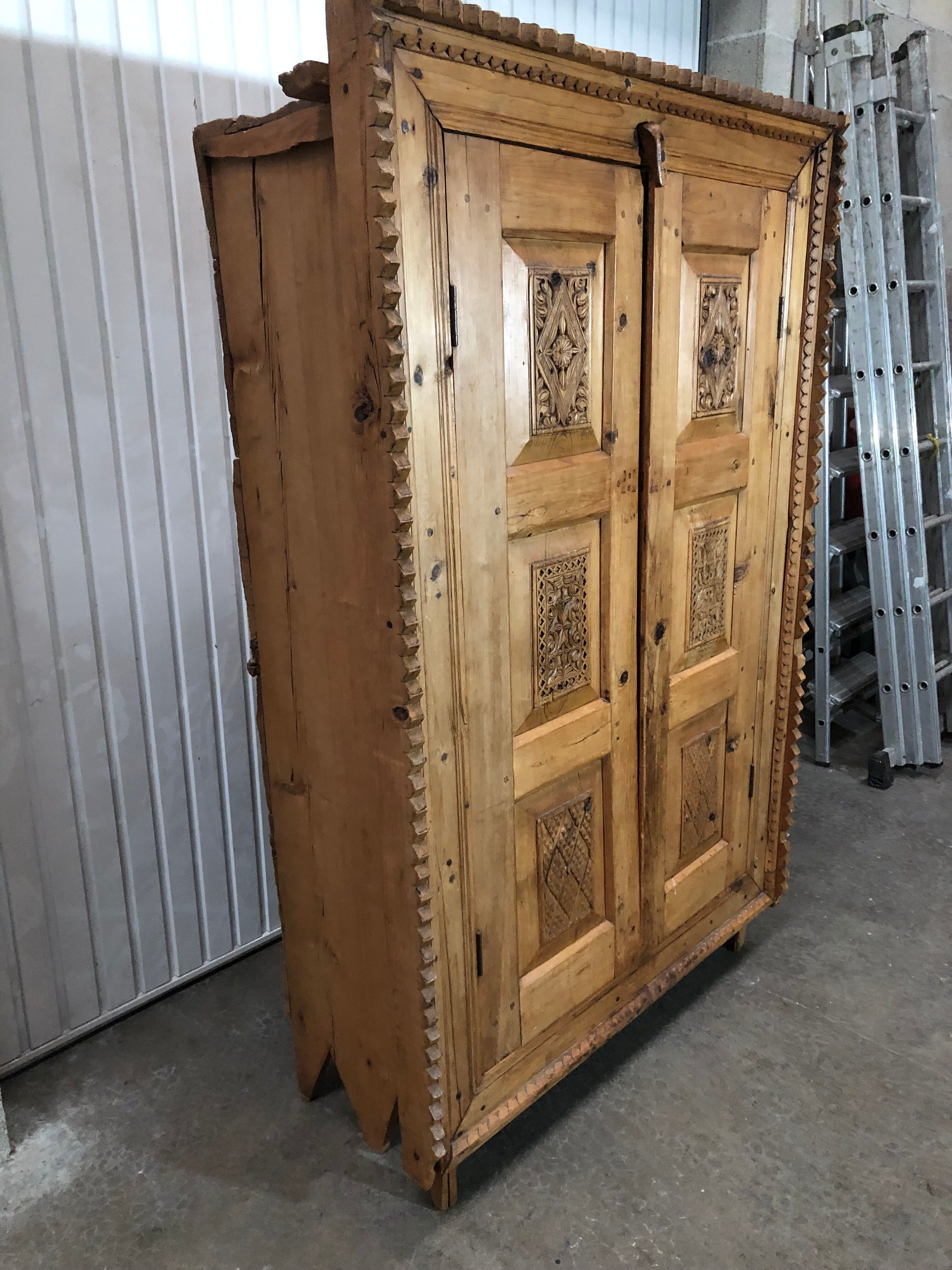 Old afghan wardrobe