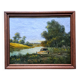 Impressionist painting - Oil on canvas, French School - Barbizon