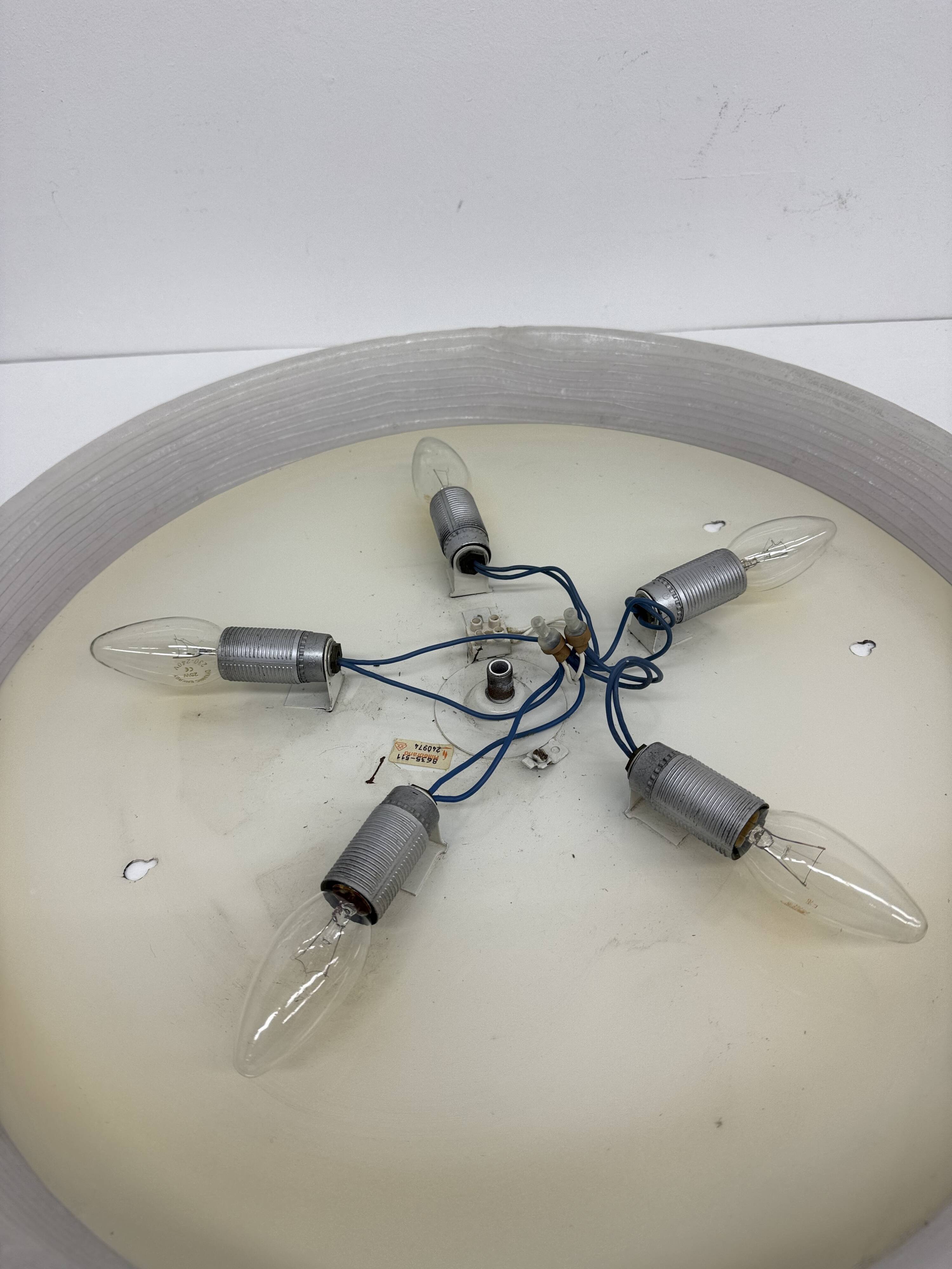 Hillebrand lucite illuminated mirror , 1970’s