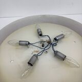 Hillebrand lucite illuminated mirror , 1970’s