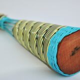 Vintage scoubidou bottle