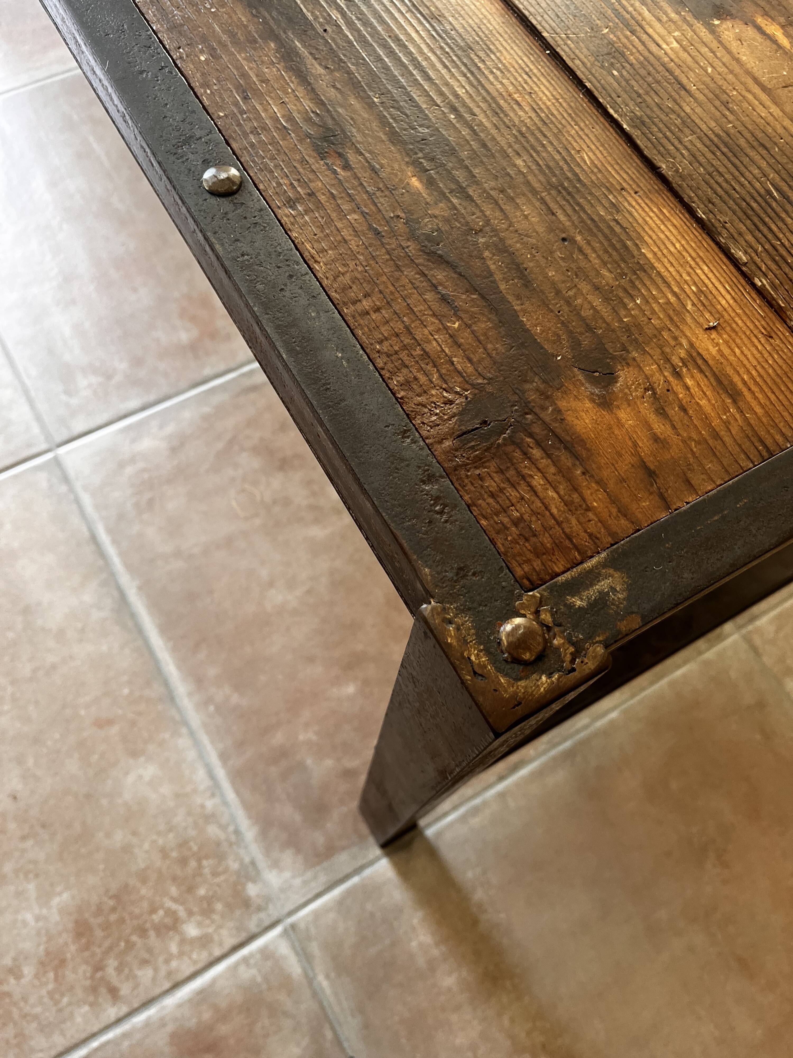Industrial table 200x79