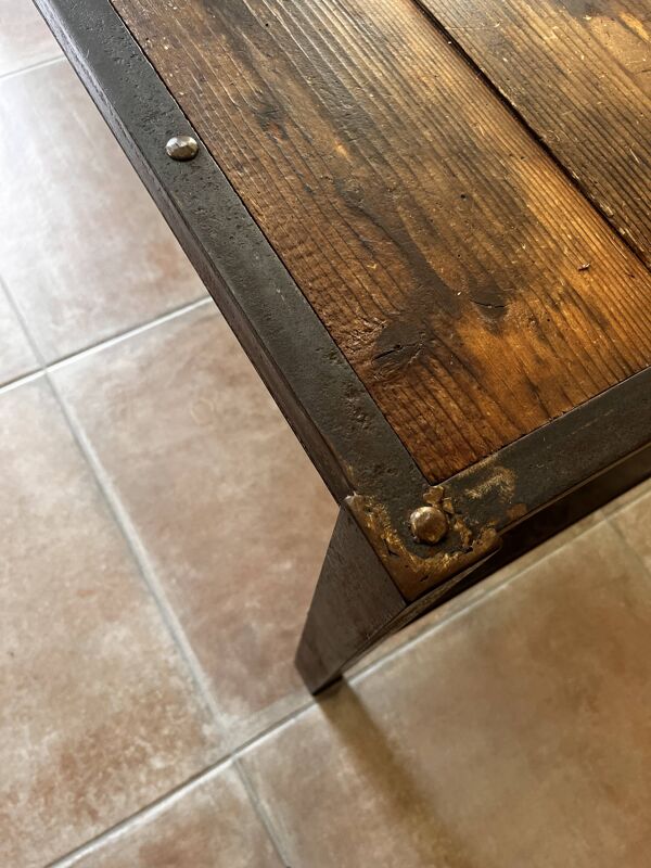 Table industrielle 200x79