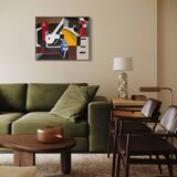 Unique original painting "solar gear" by Bodasca