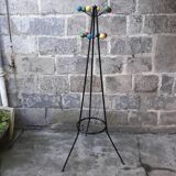 Vintage parrot coat rack