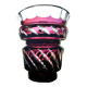 Ruby Red Boléro Crystal Vase Val Saint Lambert