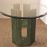 Marble and glass dining table Carlo SCARPA for CATTELAN Italia circa 1970