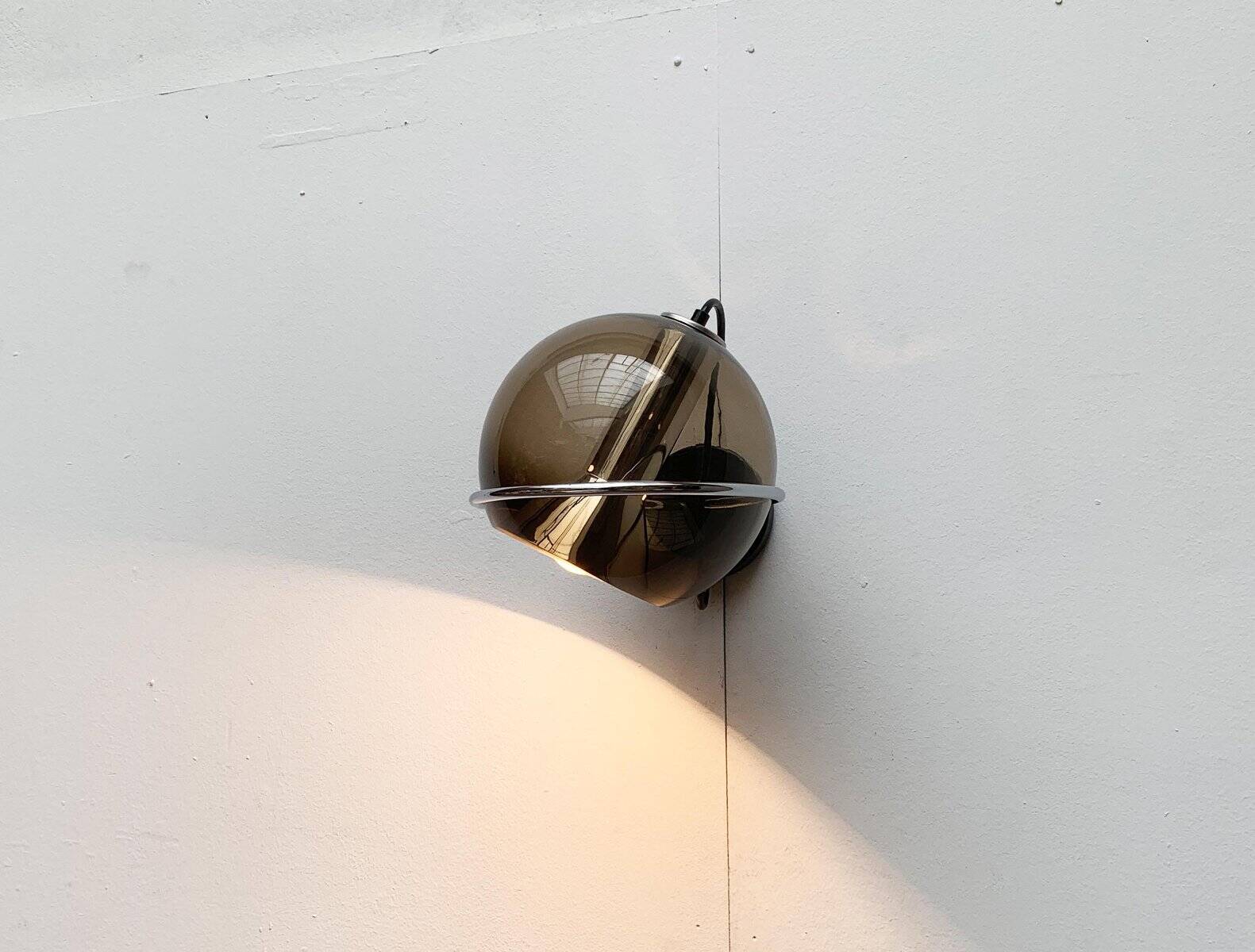 Neo-retro wall sconces from the Dutch space age by Frank Ligtelijn for Raak, set of 2.