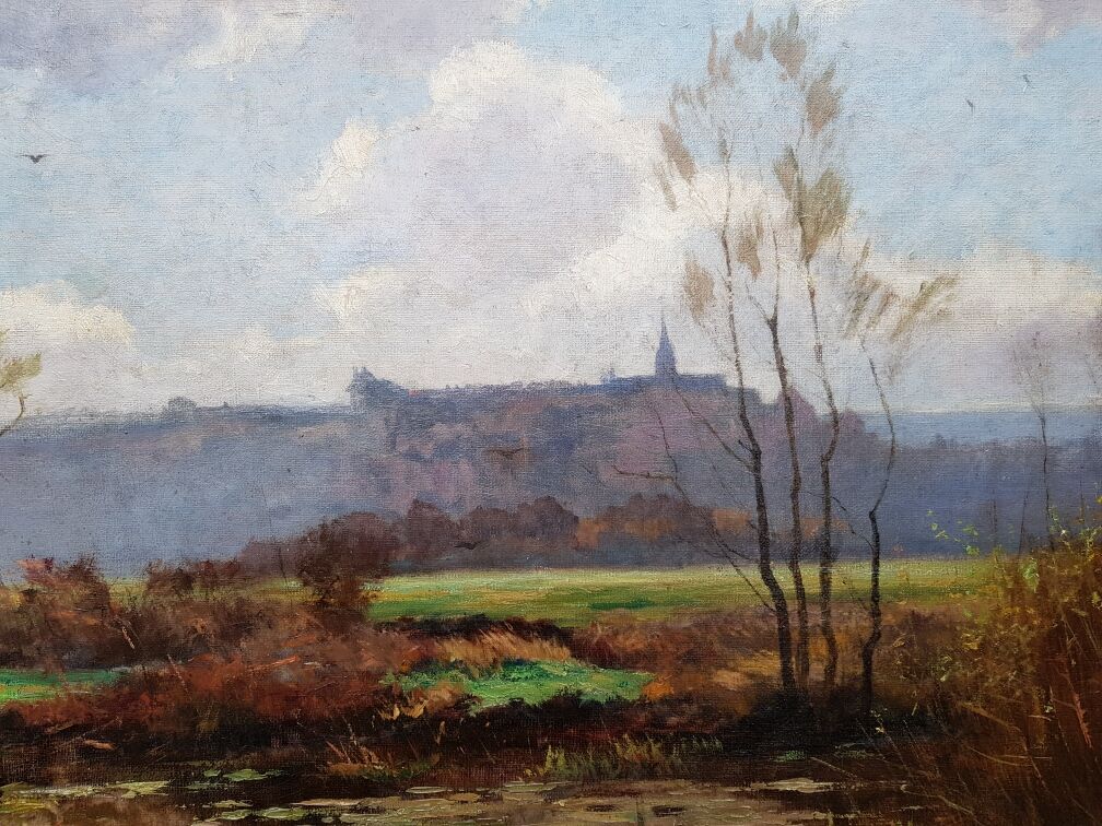 Louyot Henri - Liverdun Landscape in Lorraine