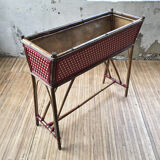 Rattan and rilsan planter